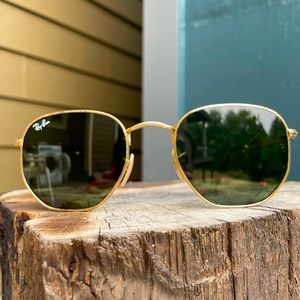 Womens Hexagonal Ray-Ban